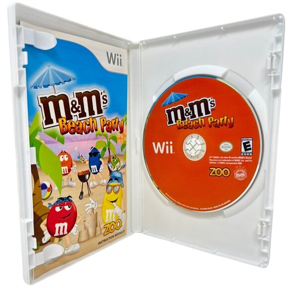 M&Ms Beach Party Video Game For Nintendo Wii - Picture 3 of 3